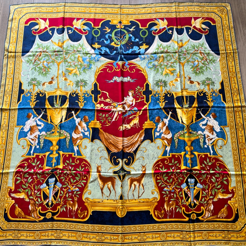 HERMES Marquis de Lafayette Scarf BRAND NEW w TAGS